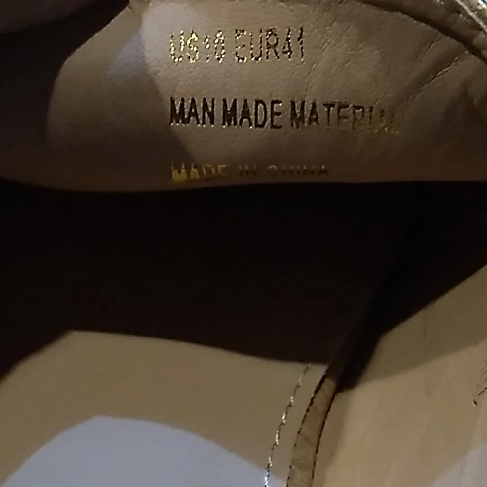 A Rider Girls tan mules - Picture 5 of 7